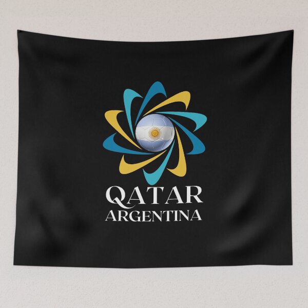 Item preview,  Qatar Football soccer team Argentina  designed and sold by DesignsbyMona.