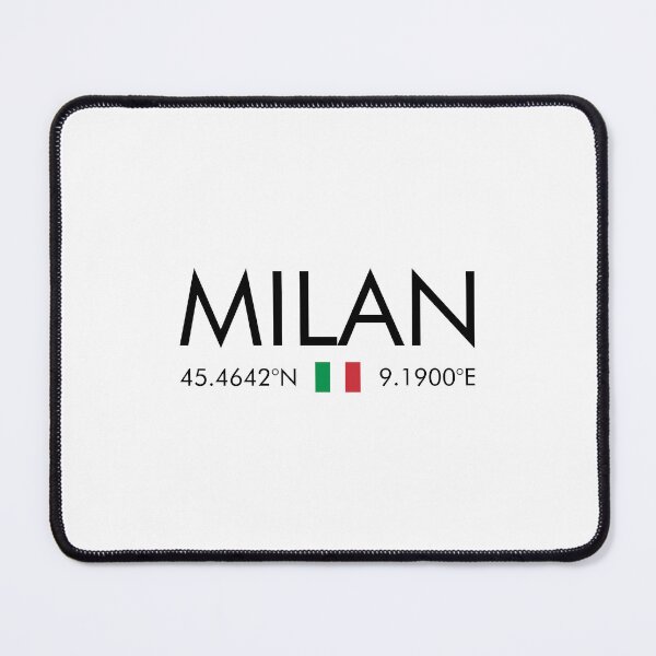 Item preview, Italy - Milan City Coordinates designed and sold by n0madd.