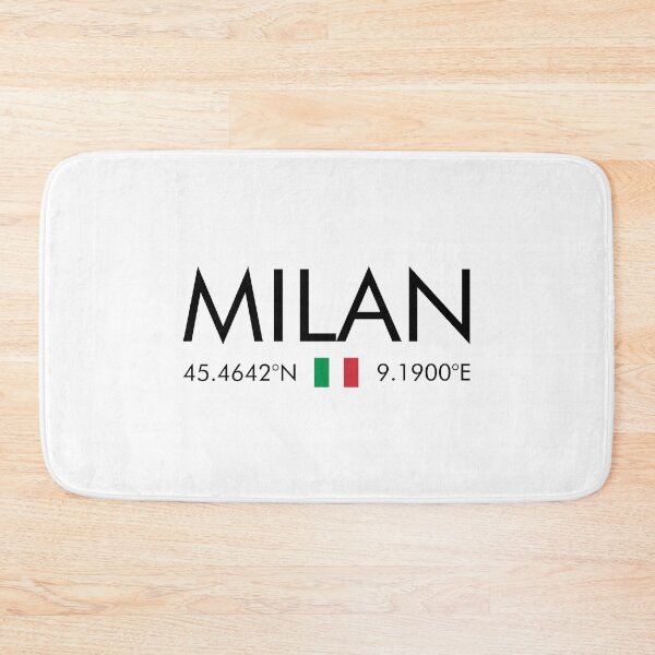 Item preview, Italy - Milan City Coordinates designed and sold by n0madd.