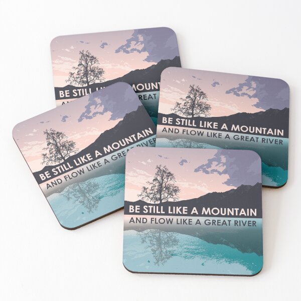 Item preview, Be still like a mountain, Flow like a river designed and sold by TKsuited.