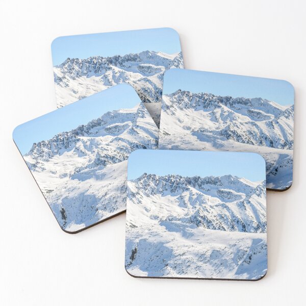 Item preview, Snowy Mountain Range During Winter designed and sold by ieronymos.
