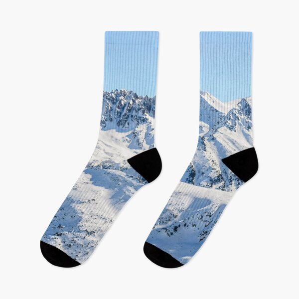 Item preview, Snowy Mountain Range During Winter designed and sold by ieronymos.
