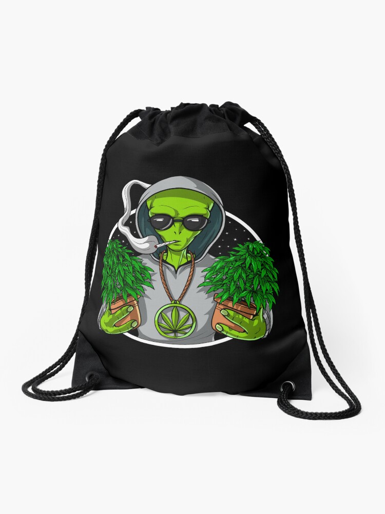 Double Stoner AK (Drawstring Bag) Lime – Phat Bud