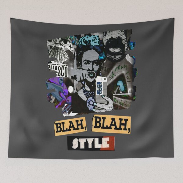 Item preview, Retro poster urban style blah blah designed and sold by AEROSPACE-IND.