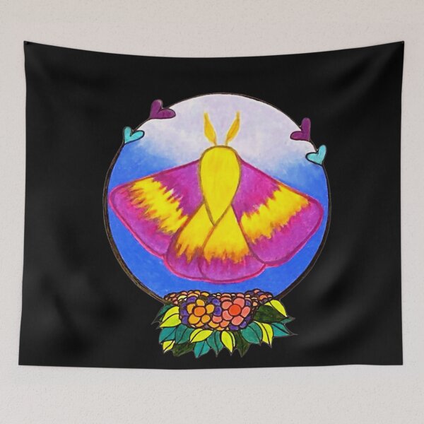 Item preview, Moth to a Flame designed and sold by Jenna Gee.