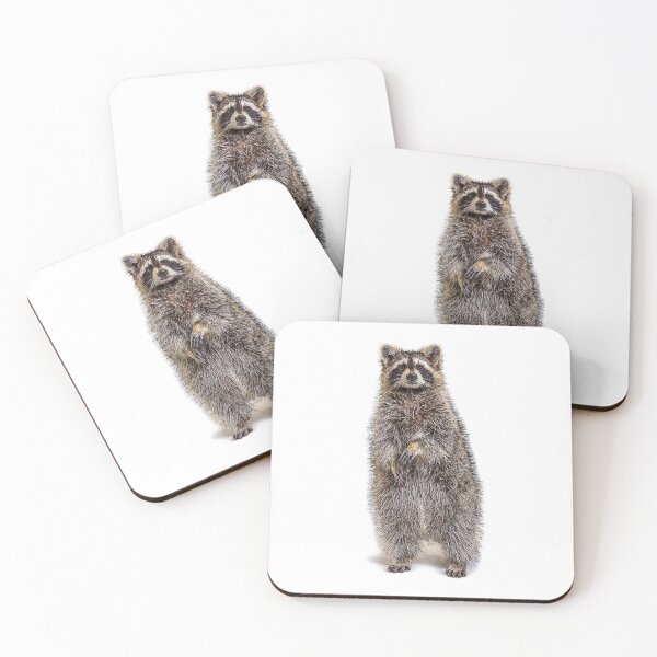 Item preview, Cute Vintage American Raccoon Face, Cute Raccoon Face Oil Paint, Procyon Lotor Raccoon Fine Art, Adorable Fluffy Raccoon Face designed and sold by Trendymotion.