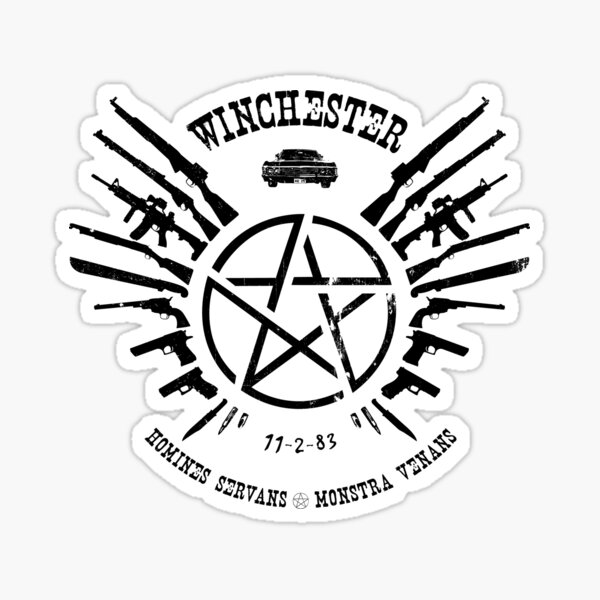 Supernatural Sigils and Symbols' Sticker