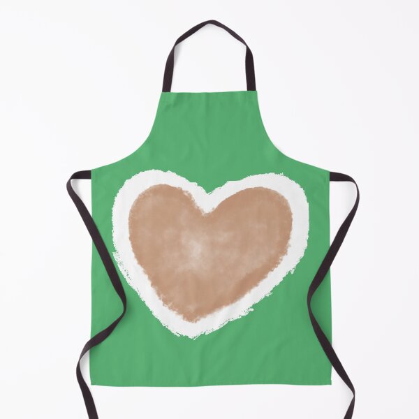 Item preview, Tie-Dye Brown Heart In Green Tee designed and sold by Artsy Fun.