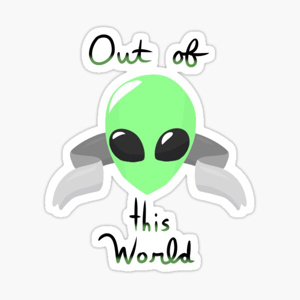 Item preview, Out of This World Alien designed and sold by SnoozySheep.