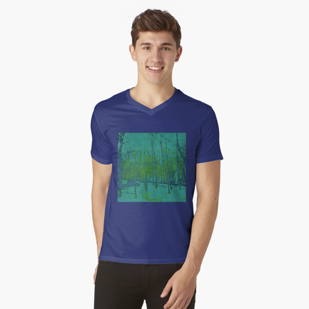 Item preview, V-Neck T-Shirt designed and sold by OneDayArt.