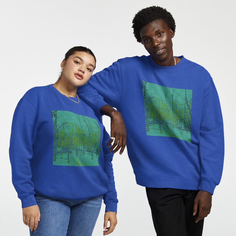 Item preview, Pullover Sweatshirt designed and sold by OneDayArt.