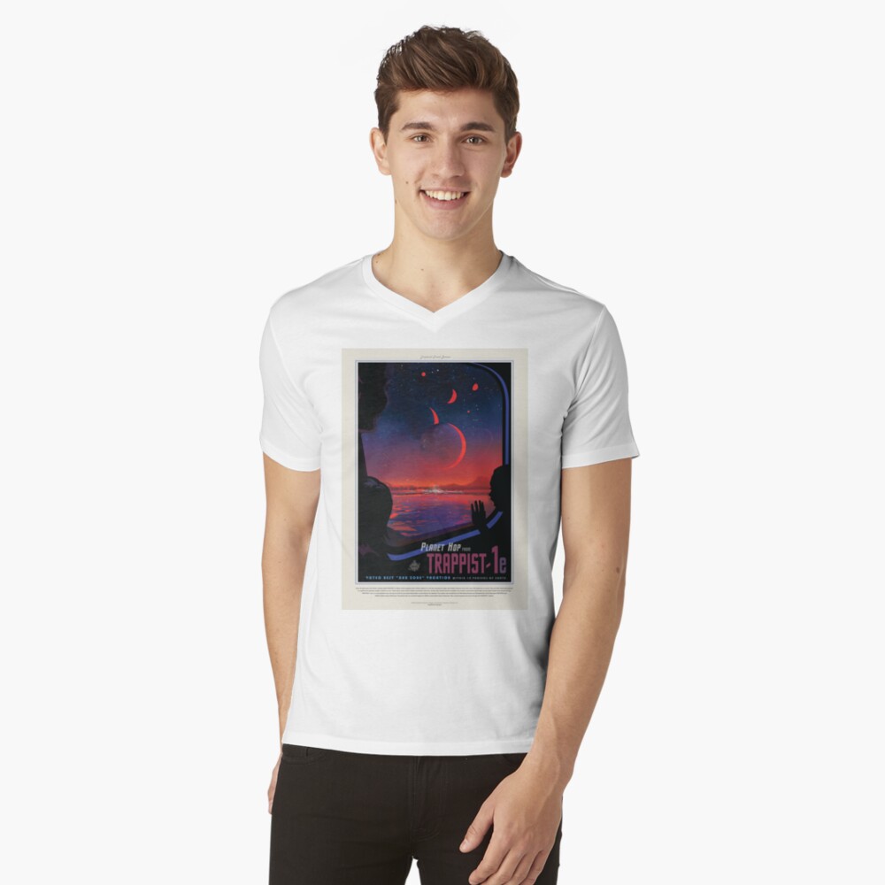 Item preview, V-Neck T-Shirt designed and sold by nadegata.