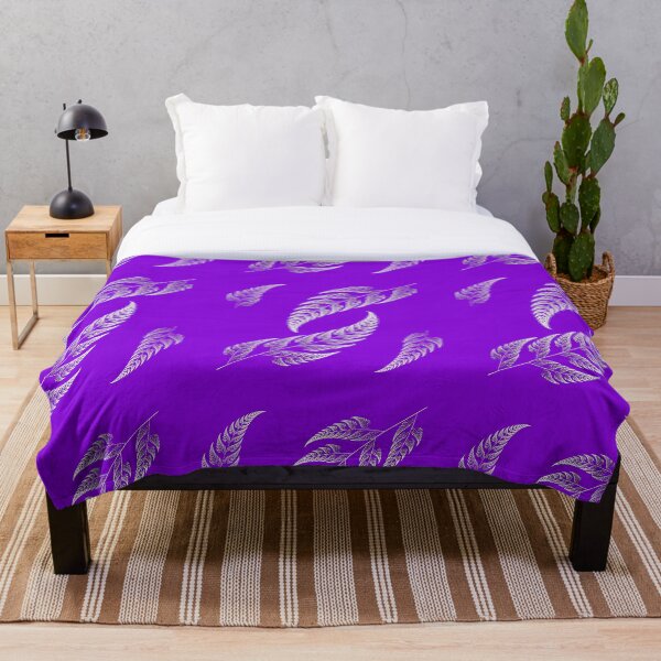 Item preview, Silver fern on Purple designed and sold by TerenceLacey.