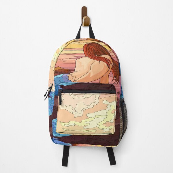 Item preview,  mermaid In The Beach artwork ||Oceanic ||  designed and sold by Artw0rld.