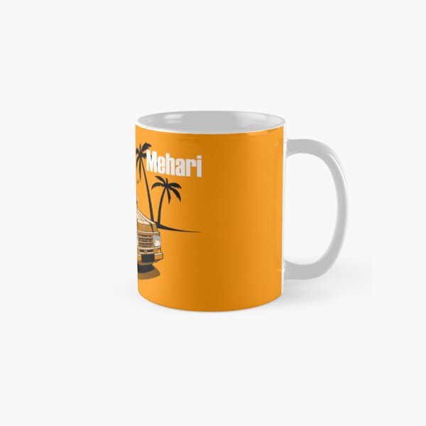 Item preview, Citron Mehari 3/4 outline graphic illustration  designed and sold by RJWautographics.