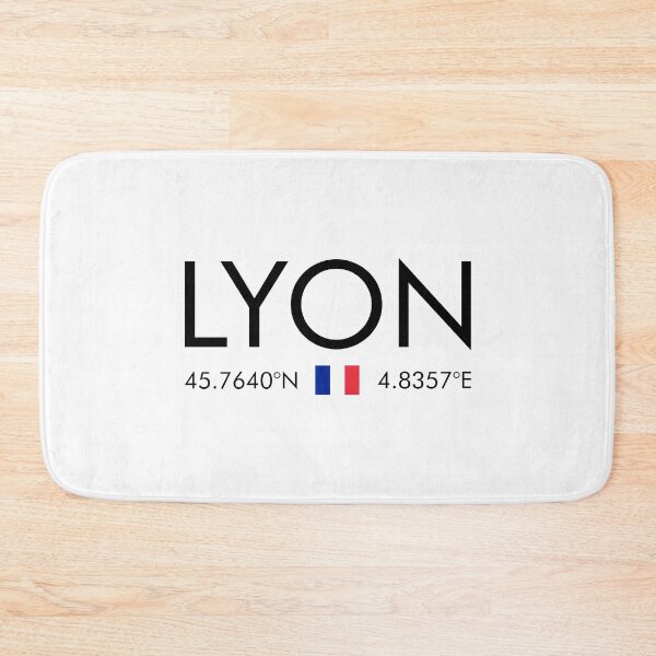 Item preview, France - Lyon City Coordinates designed and sold by n0madd.