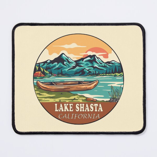 Item preview, Lake Shasta California | Boating | Fishing designed and sold by KrisSidDesigns.