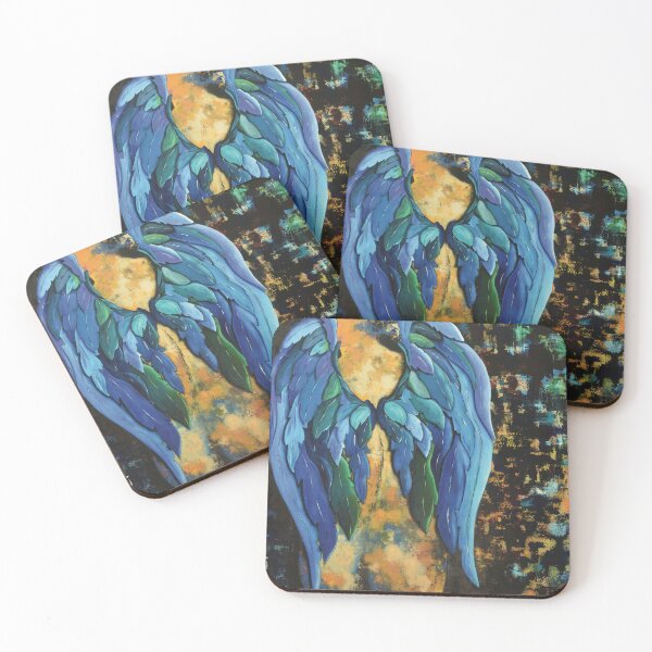 Item preview, My Blue Wings Angel designed and sold by SabineVpeinture.