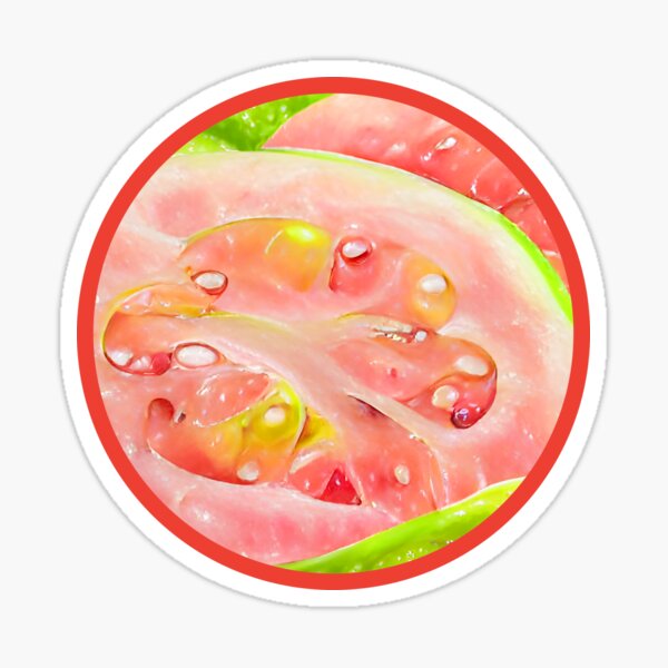 A Very Succulent Guava Sticker