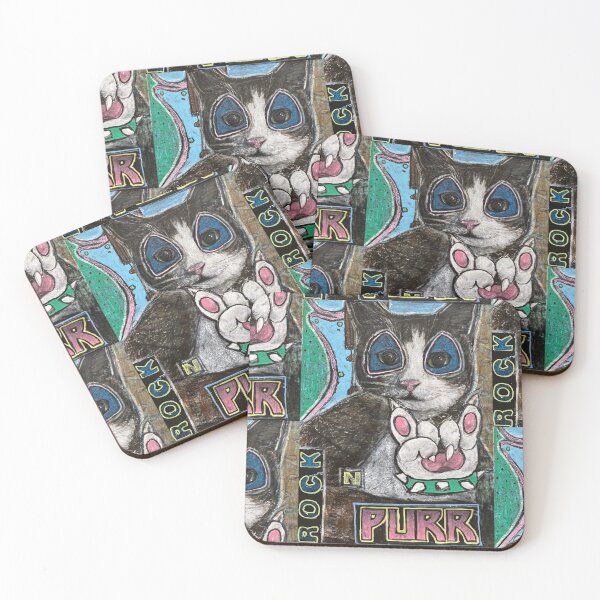 Item preview, Rock n Purr designed and sold by Artladyjen.