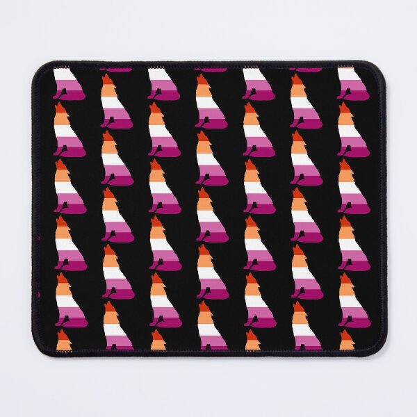 Item preview, Lesbian Pride Wolf Background designed and sold by MMwolfdogden.