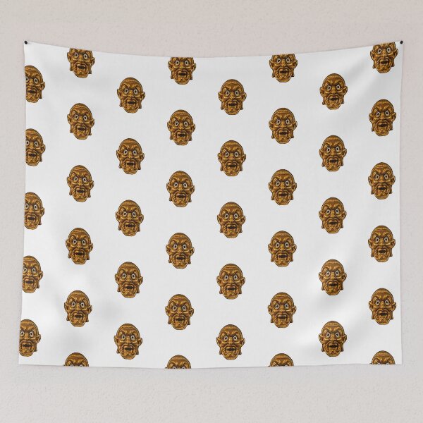 Item preview, Isolated Golden Macabre Mask designed and sold by DFLC Prints.