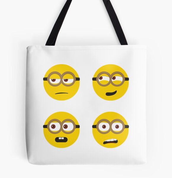 MNION SMILE BIG TOTE BAG YELLOW