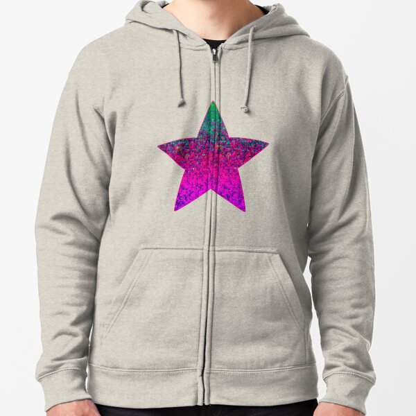 Glitter Dust Background G177 Zipped Hoodie