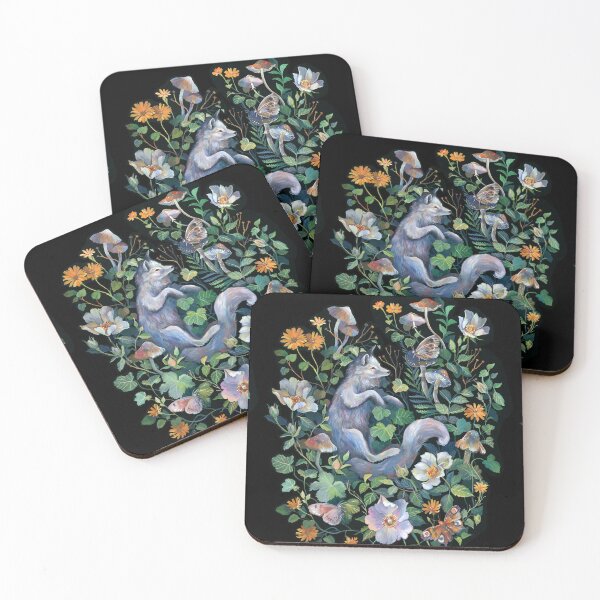 Item preview, White Fox Floral Garden designed and sold by claramcallister.