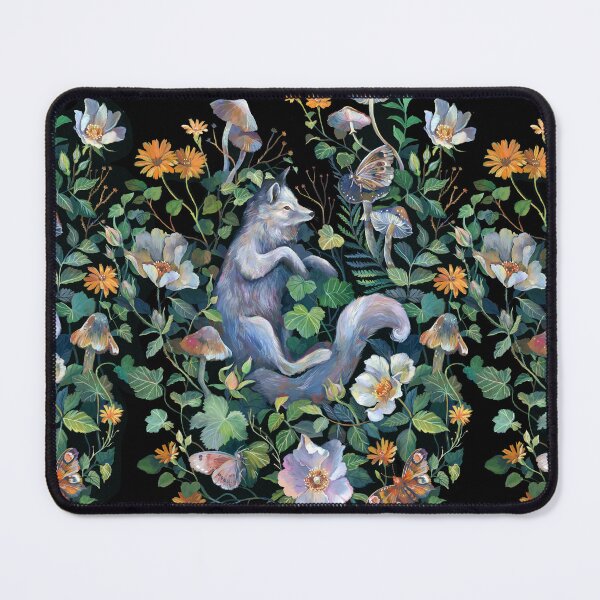 Item preview, White Fox Floral Garden designed and sold by claramcallister.