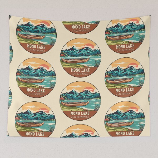 Item preview, Mono Lake California | Boating | Fishing designed and sold by KrisSidDesigns.