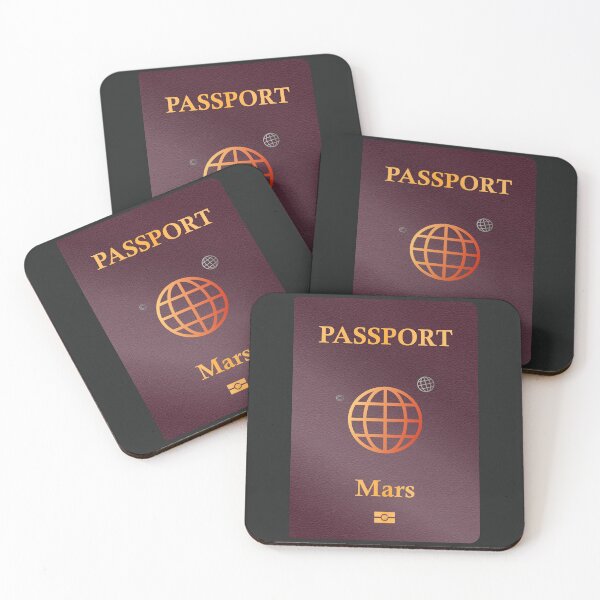 Item preview, Passport - Mars - Red designed and sold by jc007.