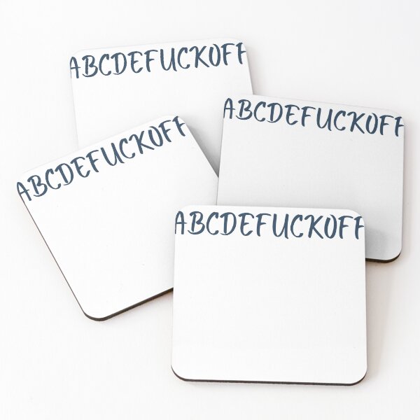Item preview,  ABCDEFUCKOFF Funny Adult T-Shirt, Best Antisocial Unisex Shirt, Alternative Fashion Tee designed and sold by AMAZING DESIGNS CORNER.