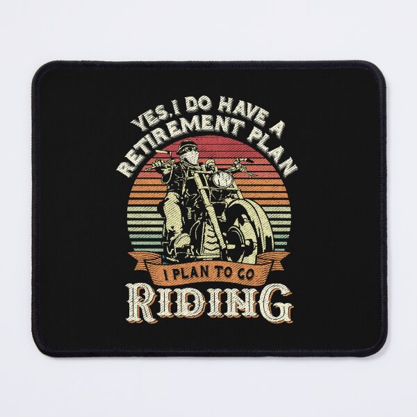 Item preview, Retirement Plan To Go Riding Vintage Motorcycle Biker Funny Gift designed and sold by alenaz.