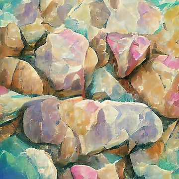Artwork thumbnail, Colourful Rocks by Arkneer