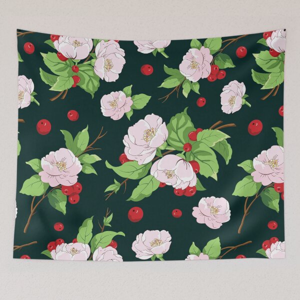 Item preview, Blossomed Twigs And Wild Berries designed and sold by danikaVT.