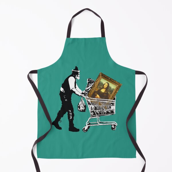 Item preview, Homeless Art Lover - Mona Lisa In Shopping Cart - Banksy designed and sold by WE-ARE-BANKSY.