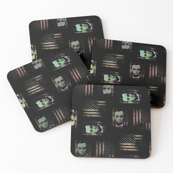 Item preview, Abraham Lincoln - Zombie (Pattern 1) designed and sold by Adamzworld.