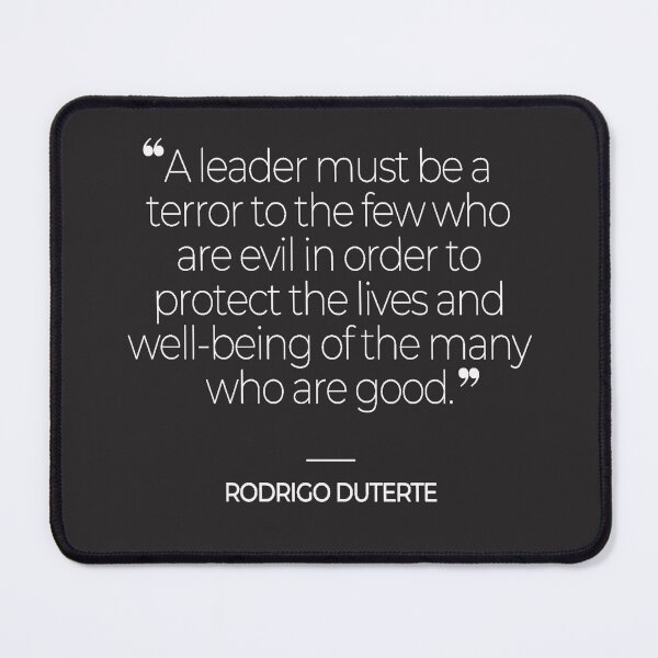 Item preview, Rodrigo Duterte Quotes designed and sold by TonsPOD.