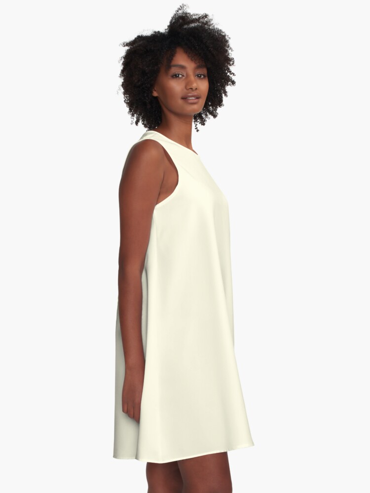 color cream dress