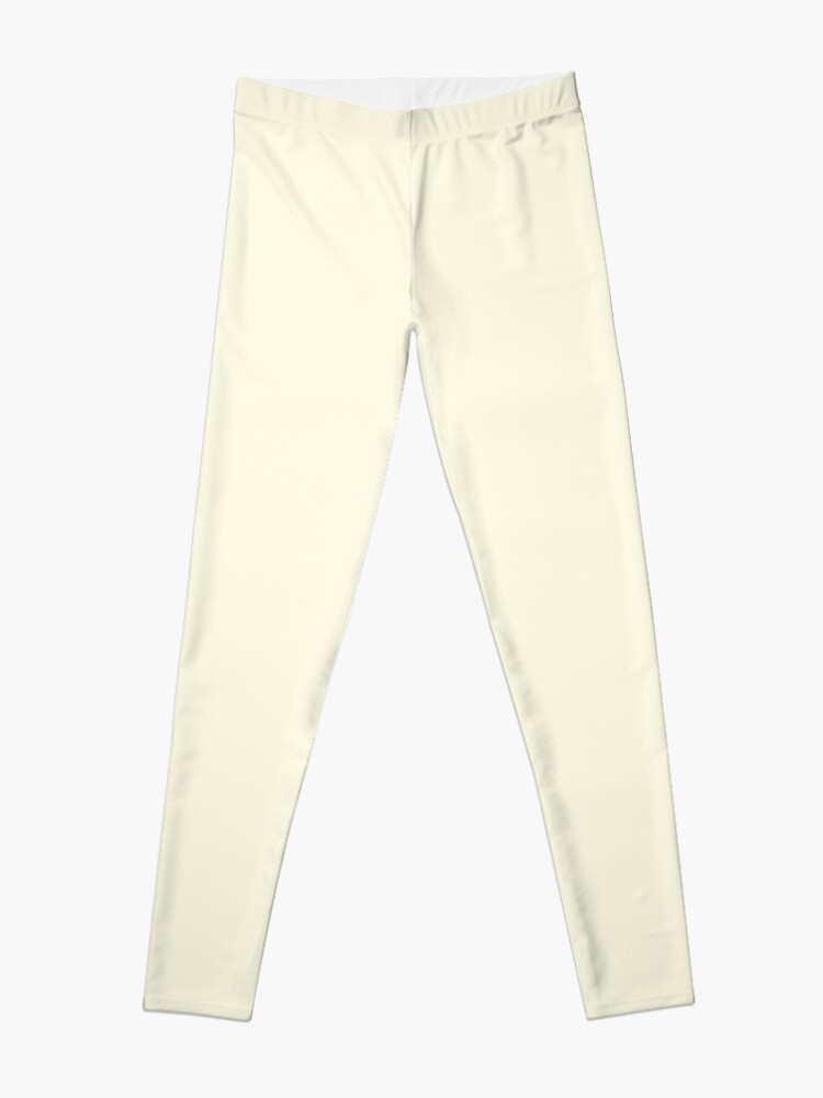 Vanilla (Cream/White) Color  Leggings for Sale by quarantine81