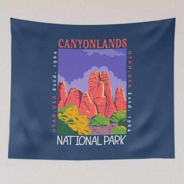 Item preview, Canyonlands National Park Utah Distressed designed and sold by KrisSidDesigns.