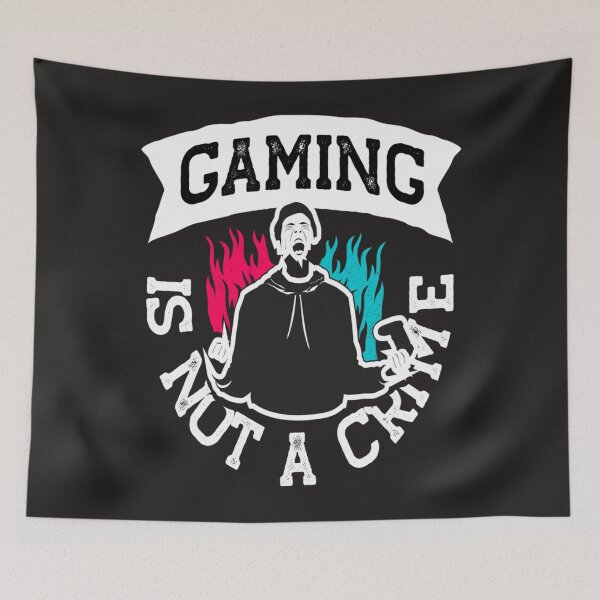 Item preview, Gaming is not a Crime designed and sold by Guillaumel2107.