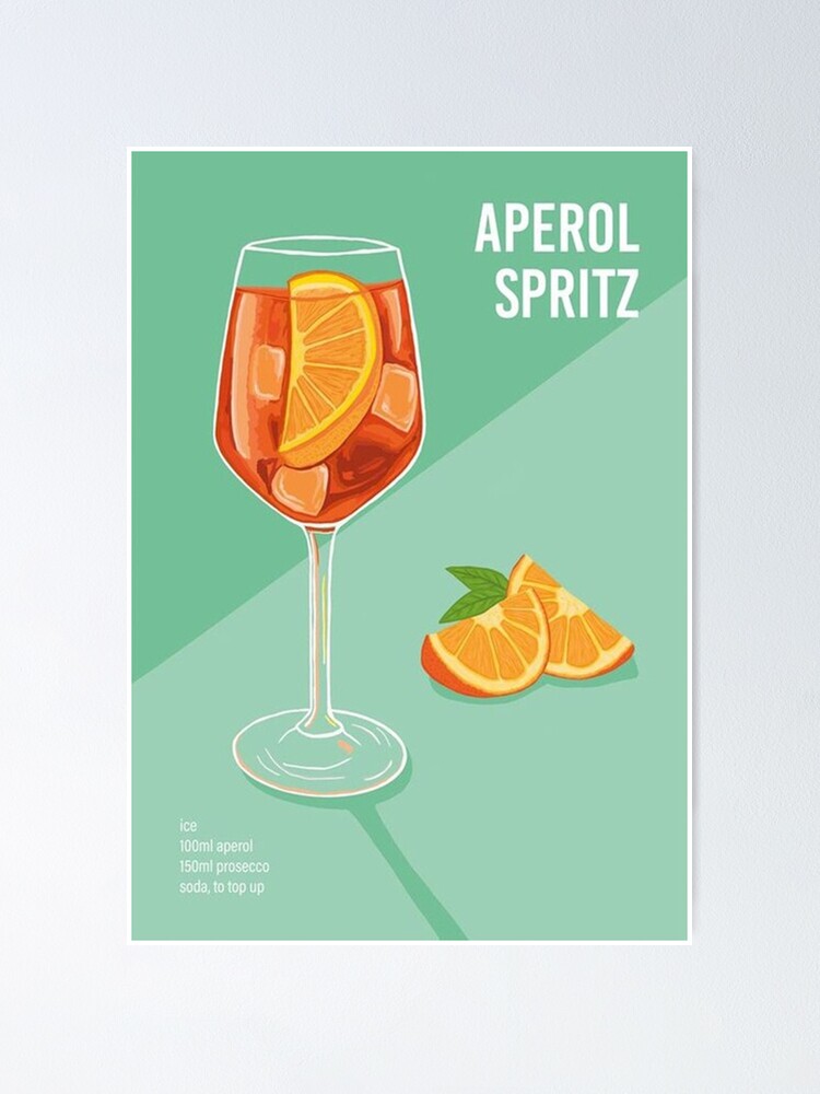 Vintage Aperol Spritz Poster For Sale By Jamescheek Redbubble