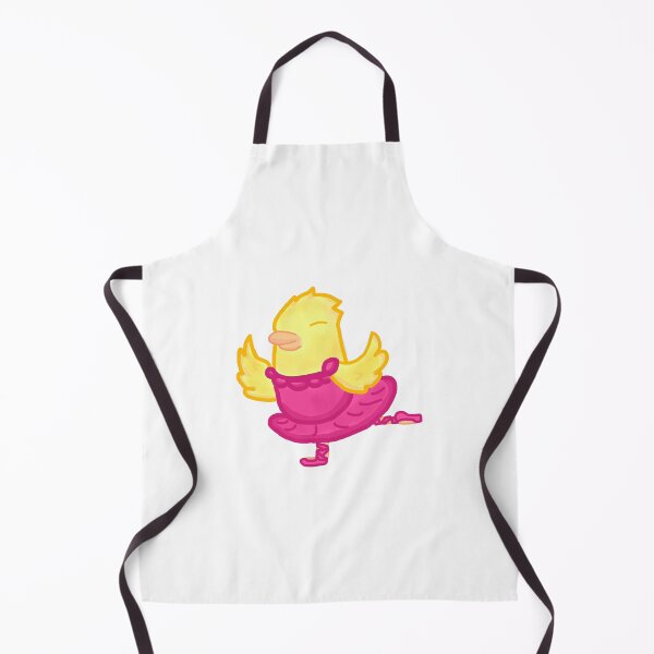 Item preview, cute ballerina duckling (no background) designed and sold by CutiePlushArt.