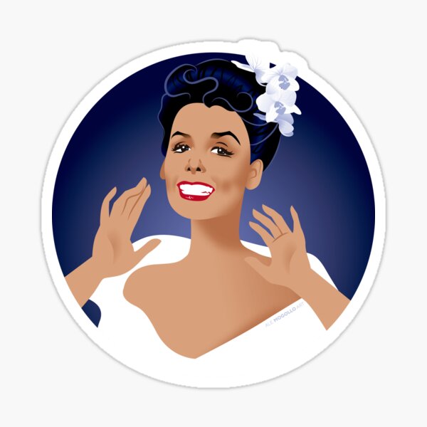 Lena Horne Sticker