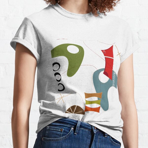 Retro Eames-Era Atomic Inspired 7 Classic T-Shirt
