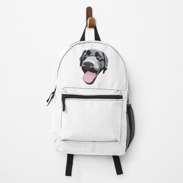 Item preview, Black Lab Happy Pup Dog Graphic designed and sold by sugar-snaps.
