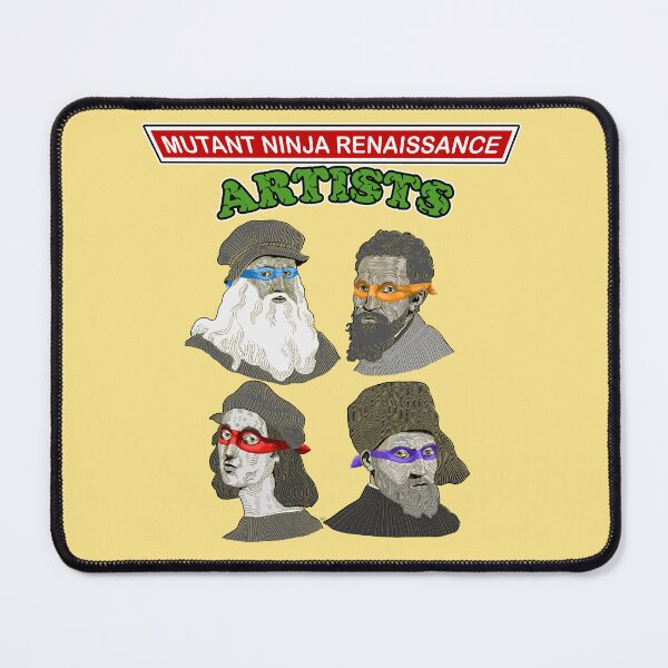Item preview, Mutant Ninja Renaissance Artists designed and sold by Pajamurai.