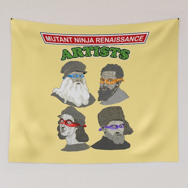 Item preview, Mutant Ninja Renaissance Artists designed and sold by Pajamurai.
